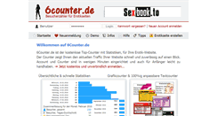 Desktop Screenshot of 6counter.de